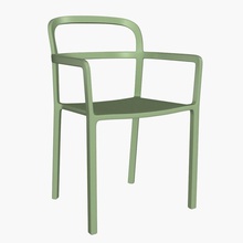ikea ypperlig chair 3dlibrary armrest cafe furnishings furniture garden indoor interior max model outdoor plastic scanline vray 3d print model - Mito3D