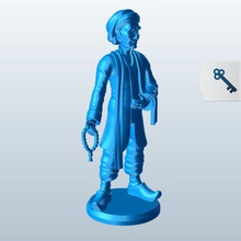 indian man v1 people printable lowpoly 3d print model - Mito3D