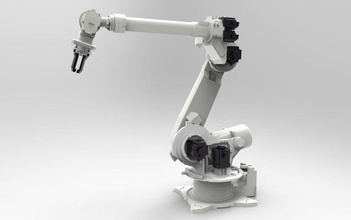 braço robô industrial 4 a montagem engenheiro de x máquina mecânico modelo robótica 3d print model - Mito3D