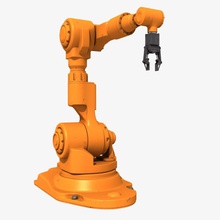 braccio robotico industriale artiglio cyborg grip pinza lexxiam lightwave macchina manipolatori meccanica modello la pianta rig robot strumento 3d print model - Mito3D