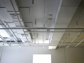 sistema industriale soffitto aria architettura il dotto elementi griglia dell'impianto modello tubazioni stekanio 3d print model - Mito3D