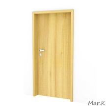 interior door architecture entrance front mar k sapeli wood 3d print model - Mito3D