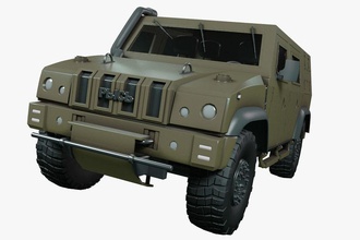 ıveco lmv 3d 4 çekişli zırh ordu araba jeep lynx askeri model nikzem offraod Rusya suv ulaşım araç vtlm 3d print model - Mito3D