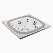 jacuzzi desfrutar de banheira hidromassagem 3d casa banho o design desfrute fixação mobiliário móveis quente hotel luxo modelo moderno laranja resort spa wc bem-estar 3d print model - Mito3D