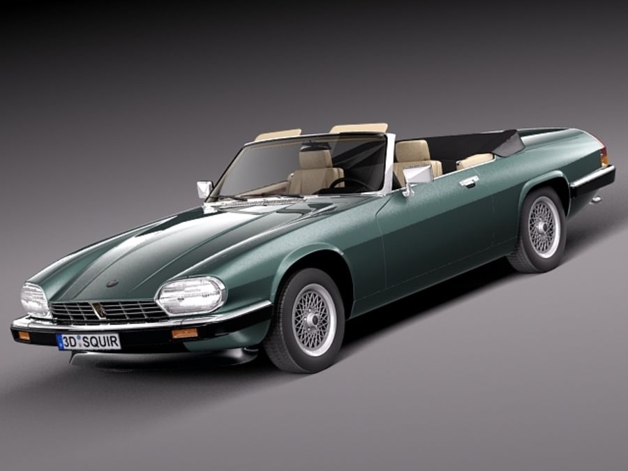 jaguar xjs convertible 1975 1980 1985 1990 de antigüedades british cabrio coche clásico gb el lujo modelo oldtimer retro roadster la araña deporte spyder squir en reino unido vehículo vintage youngti 3D print model - Mito3D