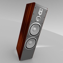 jbl es100 andar alto-falantes o áudio clube dança eletrônica chão mobiliário móveis de alta ouvindo modelo obj poli render scanlia som alto-falante stand textura transe madeira woofers 3d print model - Mito3D