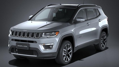jeep compass limited 2017 2018 2019 2020 4x4 american car crossover heavy limit model offroad sedan squir suv usa vehicle 3d print model - Mito3D