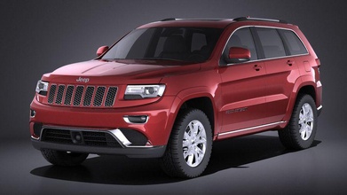 jeep grand cherokee 2016 vray 2013 2014 2015 2017 4x4 allterrain american car crossover heavy limit model off offroad road squir srt srt8 suv usa v8 vehicle 3d print model - Mito3D