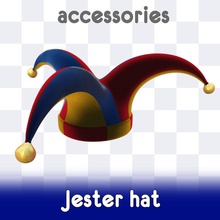 jester hat accessory castle character circus clothes clown comedian epicentre fun joker medeival model 3d print model - Mito3D