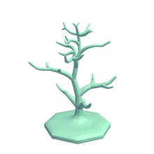 jewelrytreefacetedtree v1 jewelry tree faceted novelties printable lowpoly 3d print model - Mito3D