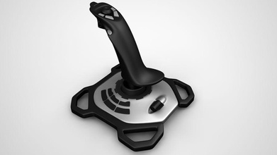 joystick ailamvnn computador controlador eletrônica jogo modelo periféricos 3d print model - Mito3D