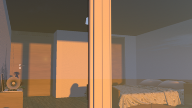 solo dormitorio de la cama sala el muebles 3d print model - Mito3D
