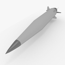 kh-47m2 kinzhal de mísseis 47m2 o blender ciclo punhal dend3 hipersônico kh modelo projétil protótipo russo supersonic arma 3d print model - Mito3D