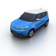 2015 kia soul ev 2016 araba şehir kompakt elektrik hatch hatchback melez Kore daha düşük lowpoly model poly hazır gerçek ruh taurus x zaman trafik ulaşım araç 3d print model - Mito3D
