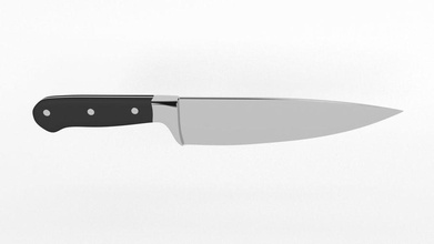mutfak bıçağı 3d bıçak pişirilir tencere kesme gıda mobilyalar maya melee akıl model nspolygon ray paslanmaz aracı kap silah 3d print model - Mito3D