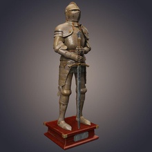 şövalye zırh amored eski savaş vücut karakter kıyafetler Haçlı demir knight Ortaçağ model nosleepingt tarama çizgi asker warior savaşçı silah 3d print model - Mito3D