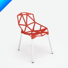 konstantin grcic chair one stacking 2in1studio bench classic design dining furnishings furniture hotel interior live lobby loft lounge model modern office parking wood 3d print model - Mito3D