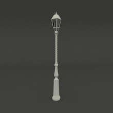 lamppost 3dgroupstudio antique architectural architecture city elements exterior fashion hall lamp lantern light model old parking post road street streetlights structure 3d print model - Mito3D