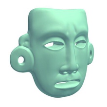 latinmask3 v1 latin maske 3 giyim yazdırılabilir lowpoly 3d print model - Mito3D