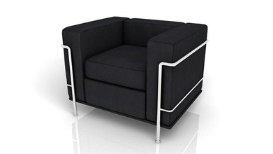 lc2 presidente de le corbusier benjaun negocios clásico diseño ee el mobiliario muebles casa modelo la oficina estilo 3d print model - Mito3D