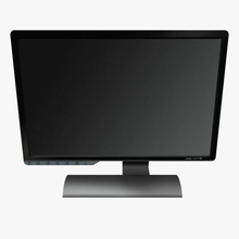 lcd-computer-monitor-v01 computer monitor - Elektronik lcd v01 bedruckbar ist lowpoly 3d print model - Mito3D