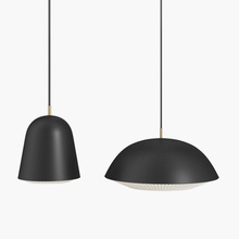 le klint de cache 3dlibrary noir plafond lustre la conception l'ameublement mobilier lampe lumière luminaire modèle moderne pendentif suspension 3d print model - Mito3D