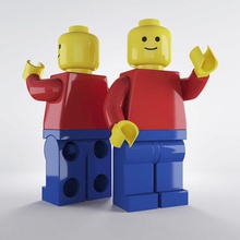 lego basic man 3d cartoon character ddd artist figure game male mini minifig minifigure model parts photo photoreal photorealistic real realistic series set toy 3d print model - Mito3D
