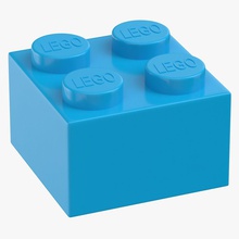 lego 2x2 scura azur attività i blocchi blu di mattoni infanzia collezione colore colorato costruzione cubo scuro il design elementi gioco legos modello plastica a giocare set studios tornado giocattolo 3d print model - Mito3D