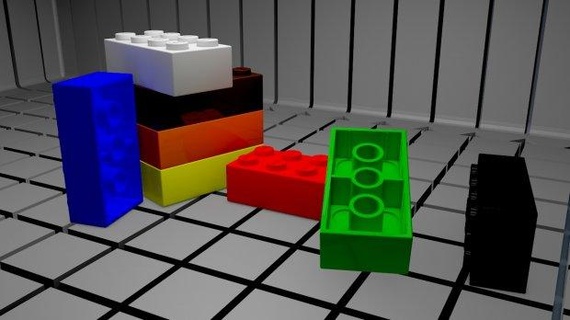Lego Ziegel Spielzeuge Kinder Requisiten Artikel 3d print model - Mito3D