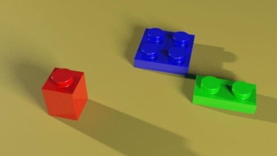 lego-Steine Architektur brick dg design Elemente lego Modell - Spielzeug 3d print model - Mito3D