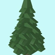 lego Weihnachten conifer tree low-poly 3ds b die Büsche c4d cinema4d nadelbaum dae detail dxf fbx joey niedrigere lowpoly Modell obj Stück pflanze poly polygon realistisch sind Waagen test - Spielzeug Baum xmas xml 3d print model - Mito3D
