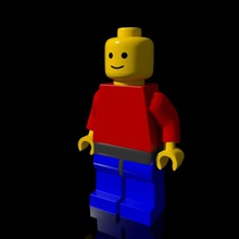 lego minifigure hileli Görünümüdür karakter fbx fig şekil insan adam max mentalray minfig minfigure mini model n rig oyuncak V-ray'in xdae 3d print model - Mito3D