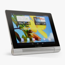 lenovo yoga tablet 8 3d 3doverstock android equipo dispositivo digital la electrónica hola inferior móvil modelo almohadilla phablet teléfono poli portable res plata las tabletas pantalla táctil el 3d print model - Mito3D