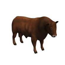 limusina vacas v2 animales imprimible lowpoly 3d print model - Mito3D