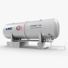 lng cryogenic storage tank 3d molier chemical energy equipment factory fuel gas gasoline industrial international large liquid lpg oil pipelines piping plant power propane refinery toxic 3d print model - Mito3D