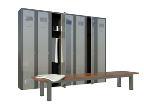 un vestiaire l'ameublement le mobilier une salle de sport casier luxury3d modèle chambre sauna douche des toilettes serviette bain 3d print model - Mito3D