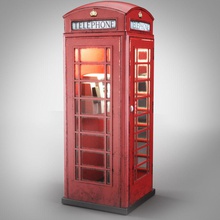 london telephone booth architecture britain british cabin city coins collection communication elements england english kiosk model pay payphone phone pis88 stall telecom trafalgar uk 3d print model - Mito3D