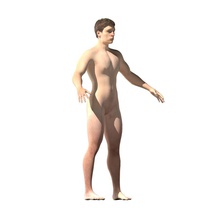 louis adonis inanılmaz atlet atletik çocuk karakter avcı çocuklar spor salonu yakışıklı insan erkek adam maskülen model Kas çıplak vücut güçlü teen tonda savaşçı genç gençlik 3d print model - Mito3D