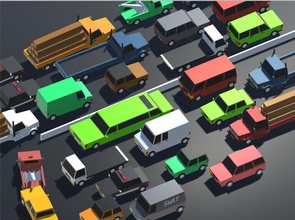 low poly toon type cars pack 10+vehicles 10 car collection graphics high hrhstudios lower lowpoly model quality vehicle 3d print model - Mito3D