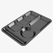 lunch food tray 01 black box breakfast cafe canteen child college container diesel v dining kindergarten meal model pupil restaurant room school table university 3d print model - Mito3D