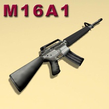 m16a1 tüfek 15 Amerikan ar armalite ordu savaş colt es3dstudios ateş oyun silah m16 deniz mod model nato polis asker terörist bize vietnam 3d print model - Mito3D