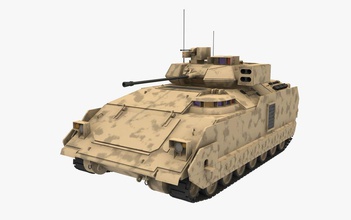 m3a3 bradley apc 4d zırh savaş c4d taşıyıcı sinema cr8g mücadele ıfv piyade askeri model n kişisel tank ulaşım araç 3d print model - Mito3D