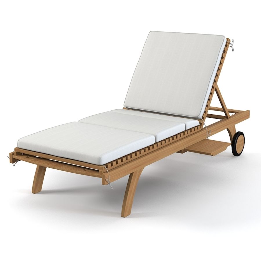 maisons du monde bbian solei oleron güneş şezlong kol koltuk plaj bian sandalye mobilyalar mobilya maison model açık shop3ds dışkı sunlounger tik 3D print model - Mito3D