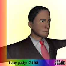 l'homme les avatars corps d'affaires caractère jeu gars de jclabs bas lowpolygon sexe masculin modèle personnes poly polygone en temps réel sport virtuels femme 3d print model - Mito3D