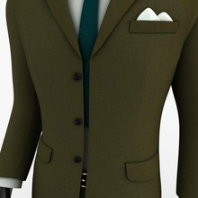 man suit 3d accessory aeche business businessman character clothes dress fashion jacket male max model realistic shirt vray 3d print model - Mito3D