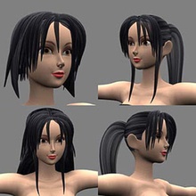 mangá babes 3 01 lw anime babe o personagem fantasia feminino garota humanos senhora modelo pessoa tomwoof a mulher 3d print model - Mito3D