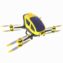 insanlı uçak hava özerk iş kamera çizgi film kontrol drone oyun helikopter makine adam model yolcu pilot özel pervane uzak robot toon oyuncak uav insansız araç virtualhorizonstudio 3d print model - Mito3D
