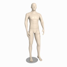 manichino maschile architettura carattere elementi figura umana maschio uomo manequin modello ocstard poser shop store strumento 3d print model - Mito3D