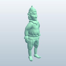 marionete elf v1 brinquedos printable lowpoly 3d print model - Mito3D