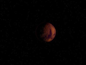 mars planet Raum galaxy 3d print model - Mito3D